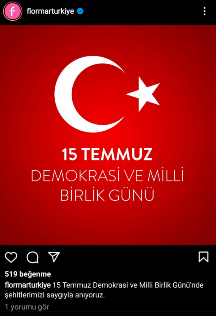 15 temmuz flormar 1