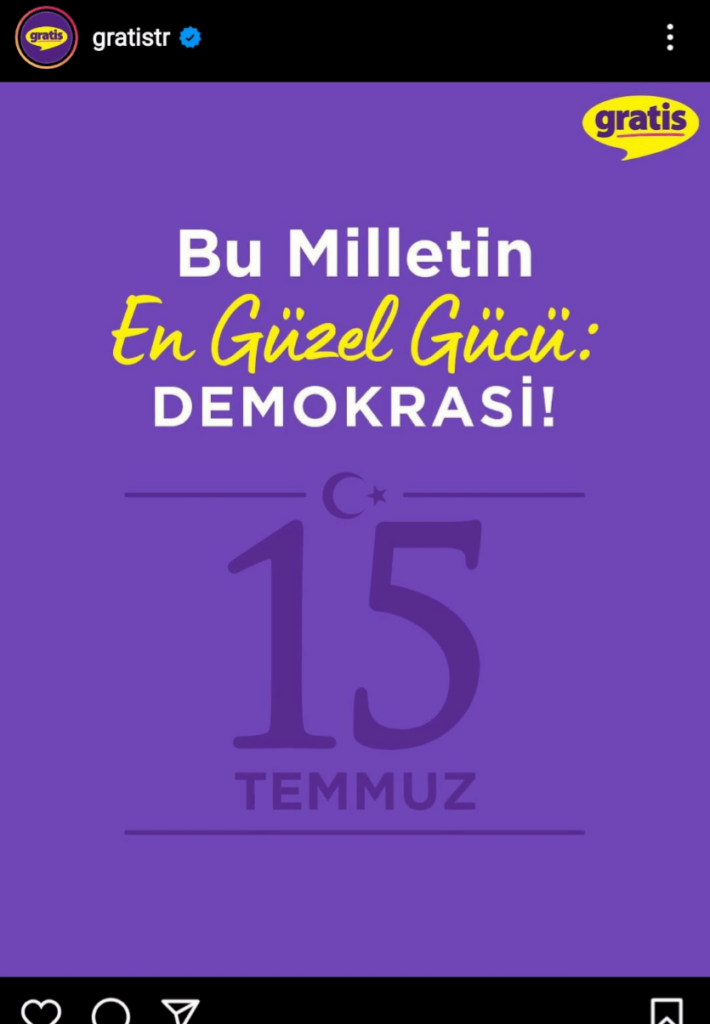 15 temmuz gratis 1